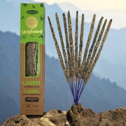 Tămâie Ullas Laurel - Făcută manual - 25g - Fabricată în India - 100% naturală - Tămâie organică ULLAS