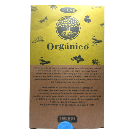 ULLAS Biologische Bergamot Wierookdoos - 12 doosjes van 25gr.