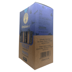 ULLAS Organisk Violett Rökelseask - 12 askar à 25gr.