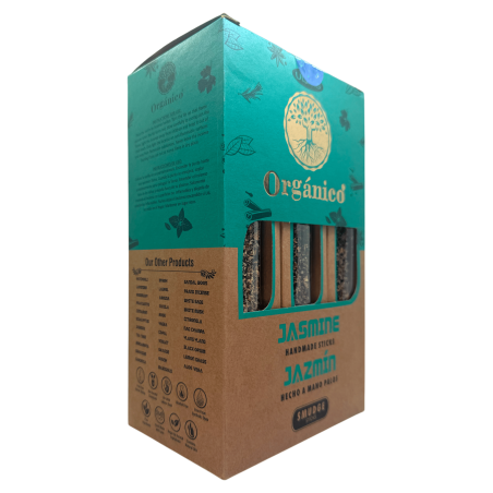 Caixa Encens Orgànic Gessamí ULLAS - 12 capsetes de 25gr.