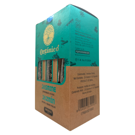 Cutie de tămâie organică cu iasomie ULLAS - 12 cutii a câte 25gr.