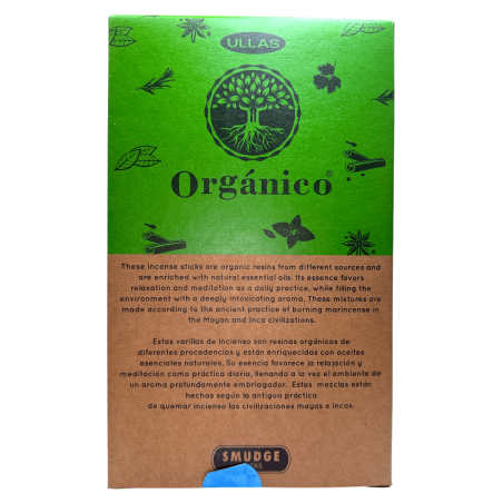 Cutie de tămâie organică cu citronelă ULLAS - 12 cutii a câte 25gr.