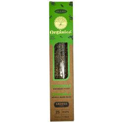 Biologische Citronella Wierook - ULLAS - Handgemaakt - 25gr - Gemaakt in India - 100% natuurlijk