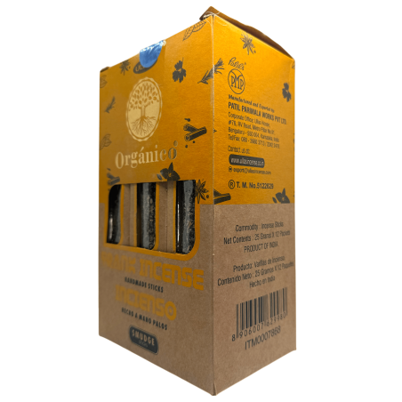 Cutie de tămâie organică cu tămâie Frankincense ULLAS - 12 cutii a câte 25gr.