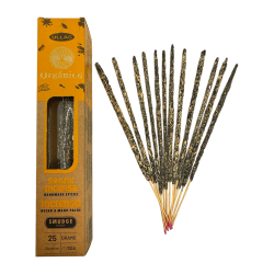 Tămâie cu tămâie - ULLAS - Făcută manual - 25g - Fabricată în India - 100% naturală - Tămâie organică ULLAS