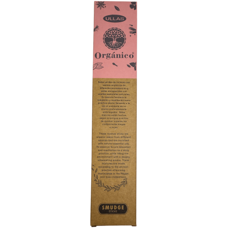 Ullas Mirre Wierook - Mirre - ULLAS - Handgemaakt - 25gr - Gemaakt in India - 100% natuurlijk - ULLAS biologische wierook