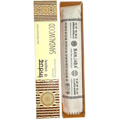 Incenso al sandalo Banjara Indus - Scatola Masala da 15 g