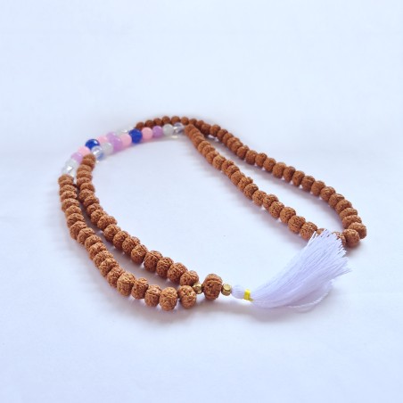 Bali Mala Göttin der Schönheit Halskette - 108 Rudraksha