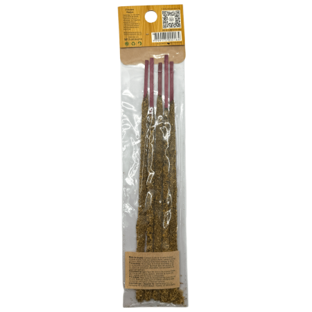 Good Vibes Palo Santo Rökelse med Röda Frukter Aromanza Rökelse - Empowerment - Påseformat 5 tjocka pinnar