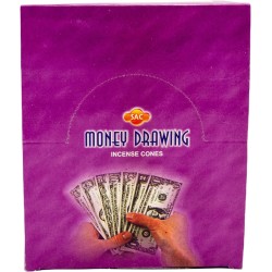 Caja Conos SAC Atrae Dinero Pachulí y Mandarina - 12 cajetillas de 10 conos 120 conos