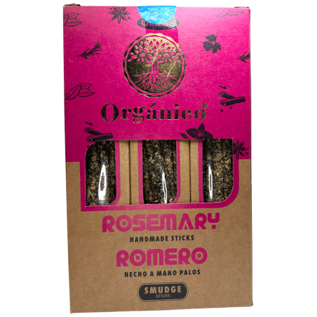 Caja Incienso Orgánico Romero ULLAS - 12 cajitas de 25gr.