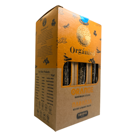 ULLAS Organic Orange Incense Box - 12 boxes of 25gr.