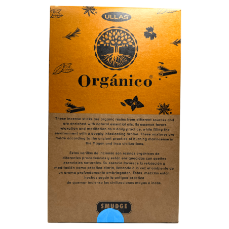 ULLAS Biologische Sinaasappel Wierookdoos - 12 doosjes van 25gr.