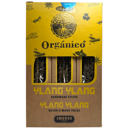 Coffret Encens Bio Ylang Ylang ULLAS - 12 boîtes de 25gr.