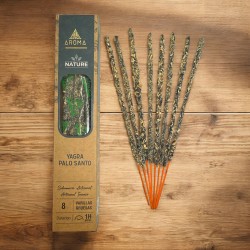 Biologische wierook Yagra Palo Santo AROMA Nature - 8 stokjes 1 uur werking