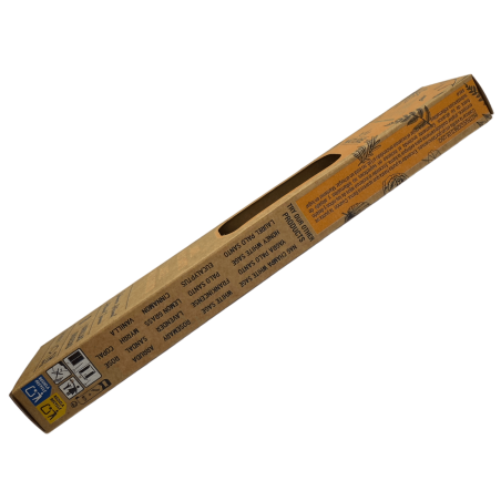 Incenso Orgânico Louro Palo Santo AROMA Nature - 8 varetas 1h de duração
