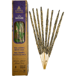 Incienso Orgánico Nag Champa Salvia Blanca...