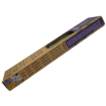 Organic Nag Champa Incense White Sage AROMA Nature - 8 sticks 1h duration