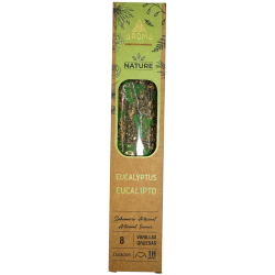 Encens Orgànic Eucaliptus AROMA Nature - 8 varetes 1h durada