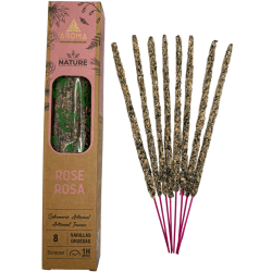 Incenso biologico Rosa AROMA Natura - 8...
