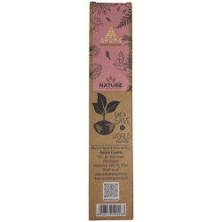 Encens Orgànic Rosa AROMA Nature - 8 varetes 1h durada