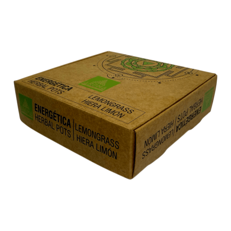 Copos de resina de capim-limão, potes de ervas, fragrâncias AROMA energéticas - 4 copos e suporte para queimador - limpeza