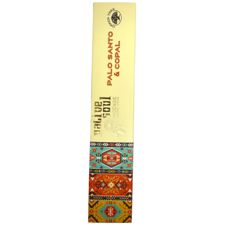 Native Soul Palo Santo och Copal Green Tree rökelse - 15g masala rökelse