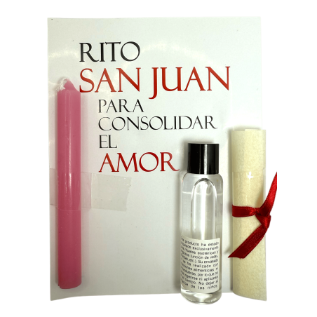 Ritu Sant Joan per consolidar l'Amor - Inclou Vela, Aigua Marina i Pergamí