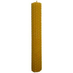 Vela de Miel Cera de Abeja Natural - 15x2cm