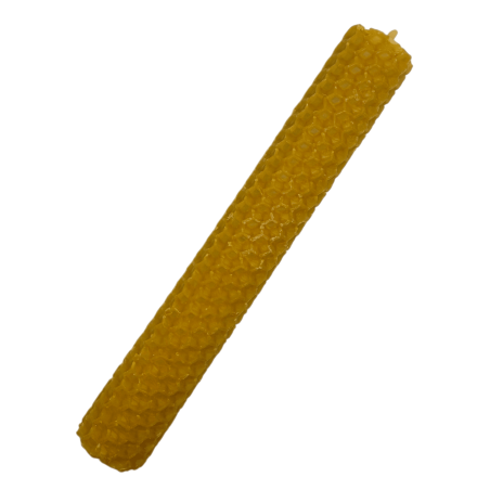 Natural Beeswax Honey Candle - 15x2cm