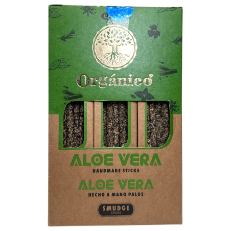 ULLAS Biologische Aloë Vera Wierookdoos - 12 doosjes van 25gr.