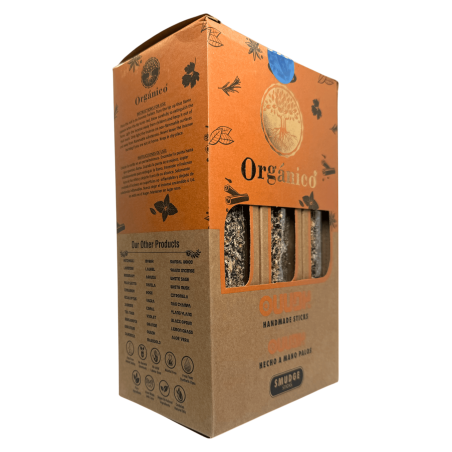 Caja Incienso Orgánico Oudh ULLAS - 12 cajitas de 25gr.