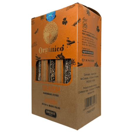 Caixa de incenso orgânico Ouudh ULLAS - 12 caixas de 25 g.