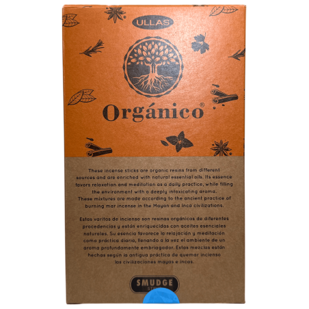 ULLAS Organic Ouudh Incense Box - 12 boxes of 25gr.