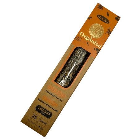 Tămâie Ullas Oudh - Făcută manual - 25g - Fabricată în India - 100% naturală - Tămâie organică ULLAS