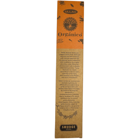 Encens Oudh Ullas - Fait main - 25 g - Fabriqué en Inde - 100 % naturel - Encens biologique ULLAS