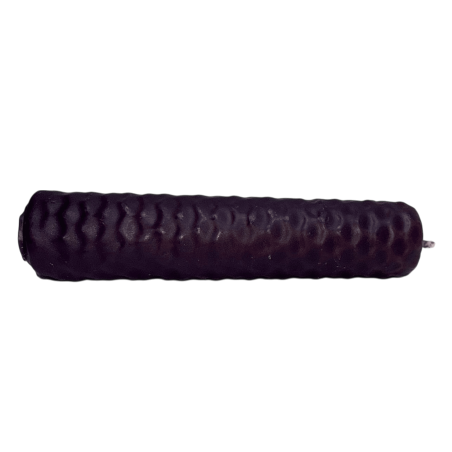Candela viola in cera d'api e miele - 10x2,5 cm - Trasmutazione, Saggezza, Intuizione e Chakra della Corona