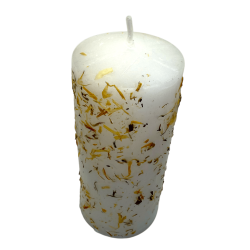 Kräuterkerze öffnet Wege - Esoterische Kerze 14x6cm - News Emissary