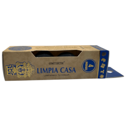 OMTIRTH Sfere Magice de Tămâie Maya pentru Curățenia Casei - 4 Bombe Activate pentru Întindere