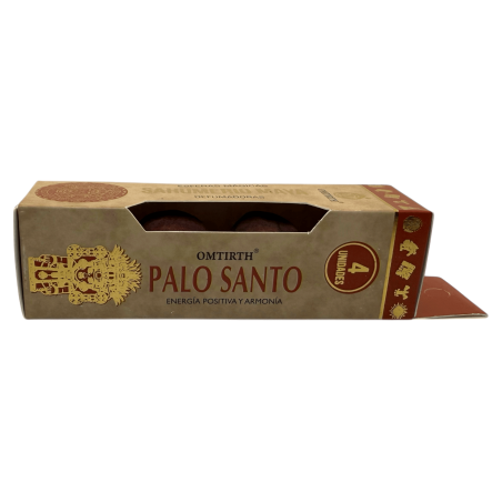 Mayan Sahumerio Magical Spheres Palo Santo OMTIRTH - 4 bombe de parfumare activate