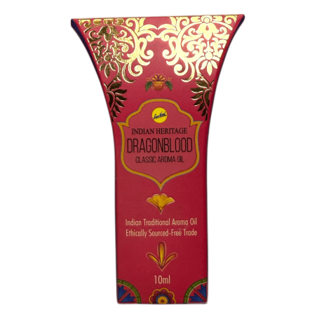Aceite de Fragancia Sangre de Dragón SREE VANI 10 ml.