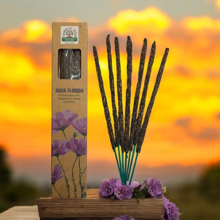 Naturalne kadzidło Agua Florida Namaste India Natural Masala - 1 pudełko kadzidełek 25 g - Paczula, Pomarańcza i Pieprz
