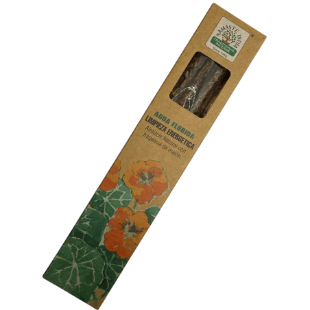 Natürliches Räucherwerk Florida Water Energy Cleansing Namaste India Natural Masala – 1 Packung mit 25 g – Moschus mit Melone