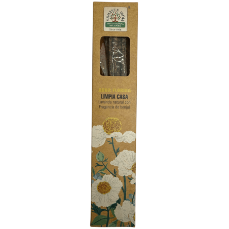 Natuurlijke wierook Florida Water reinigt huizen Namaste India Natuurlijke Masala - 1 doos wierook 30gr. - Lavendel met benzoë