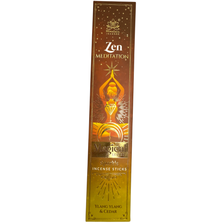 Himalaya Incense Magical Series Zen Meditation Incense - 25g box of Ylang Ylang and Cedar masala incense