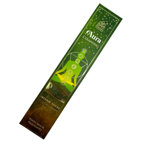 Incienso Limpieza Aurica Magical Series Himalaya Incense - Cajita de 25gr. incienso masala Salvia Blanca y Palo Santo