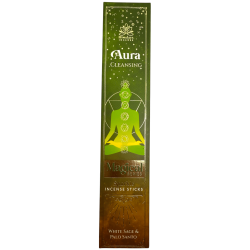 Incienso Limpieza Aurica Magical Series Himalaya Incense - Cajita de 25gr. incienso masala Salvia Blanca y Palo Santo