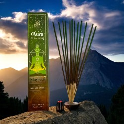 Incienso Limpieza Aurica Magical Series Himalaya Incense - Cajita de 25gr. incienso masala Salvia Blanca y Palo Santo