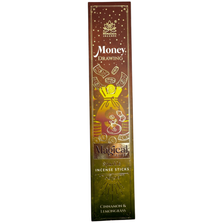 Himalaya Wierook Magical Series Geldwierook - 25g Kaneel en Citroengras Masala Wierookdoos