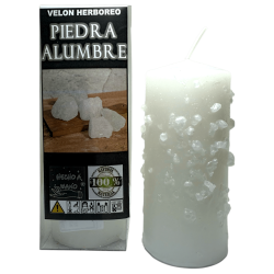 Alum Stone Herbal Candle - Esoteric Candle...